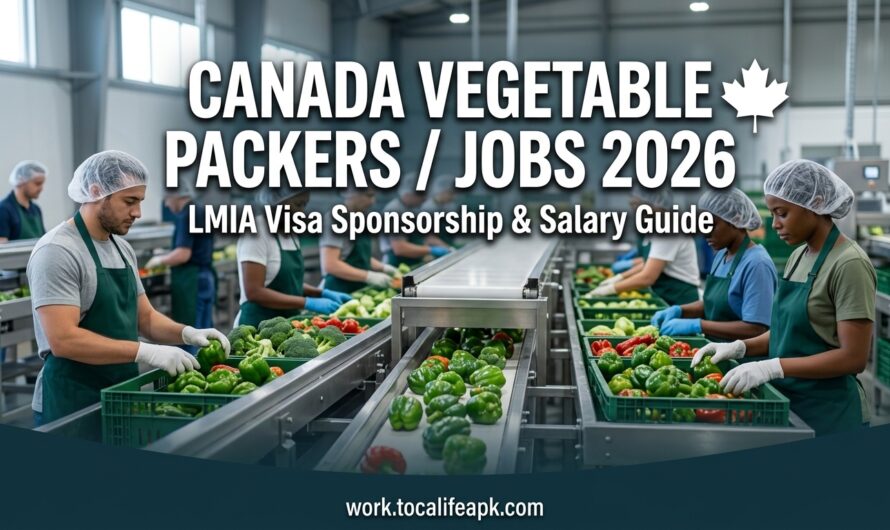 Canada Vegetable Packers Jobs 2026: LMIA Visa Sponsorship & Salary Guide