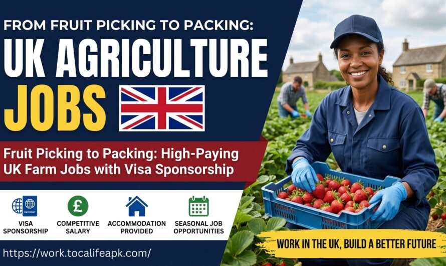 Fruit Picking to Packing: High-Paying UK Farm Jobs with Visa Sponsorship