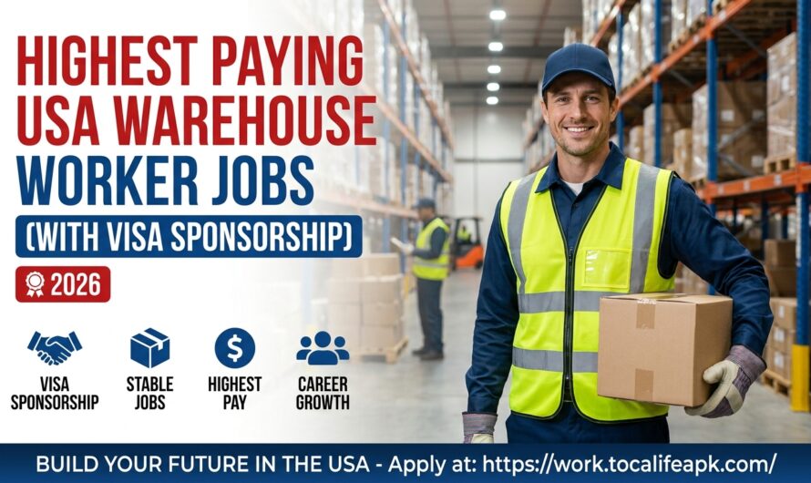 Highest Paying USA Warehouse Worker Jobs 2026 (With Visa Sponsorship)